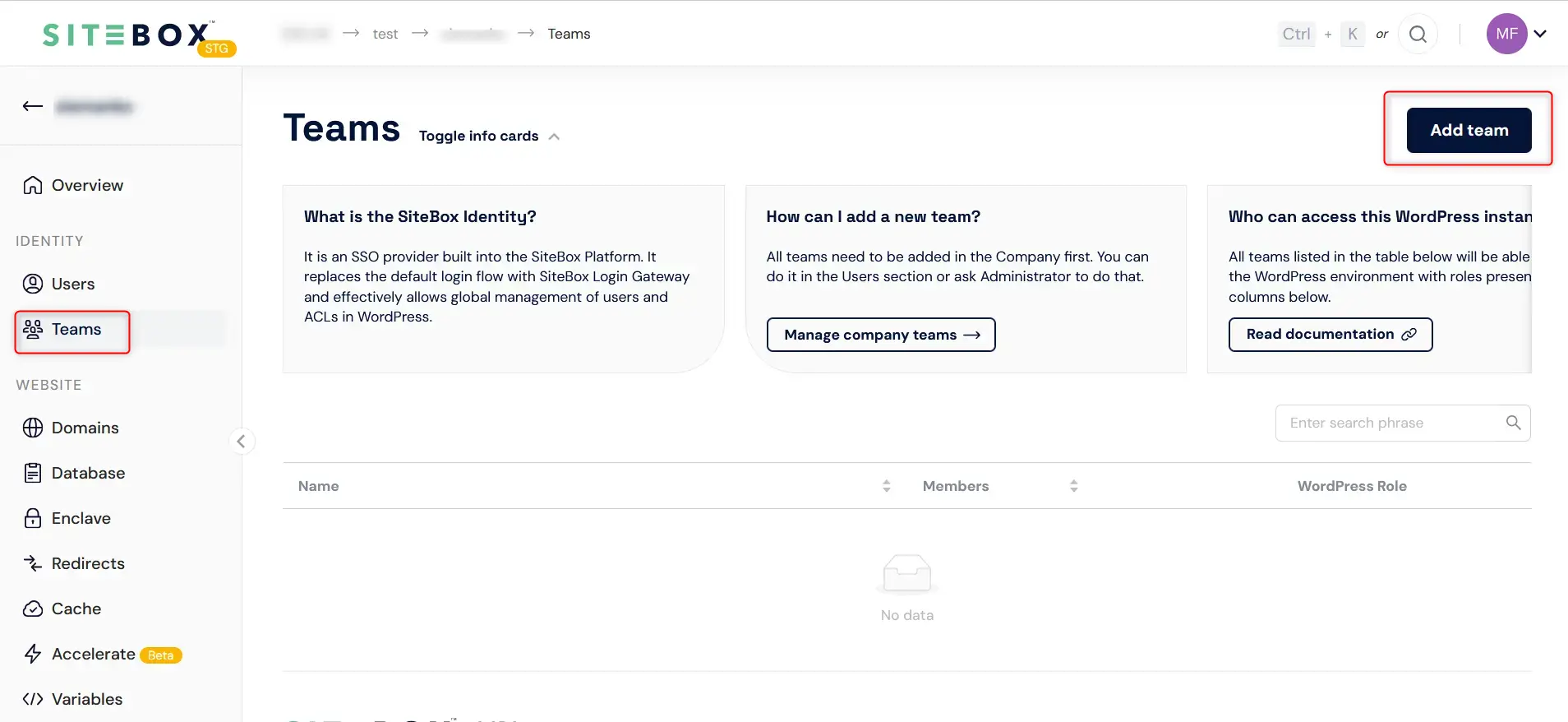 SiteBox