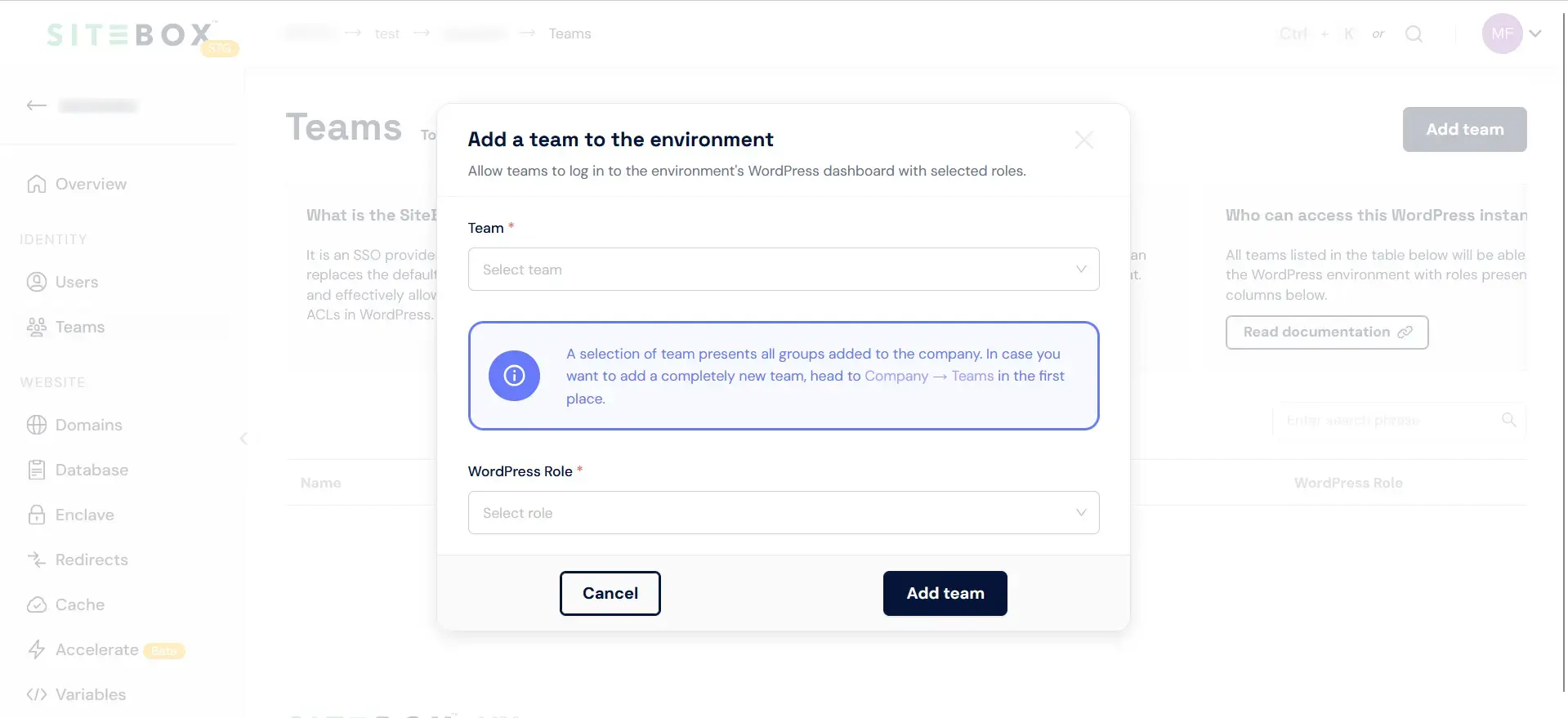 SiteBox