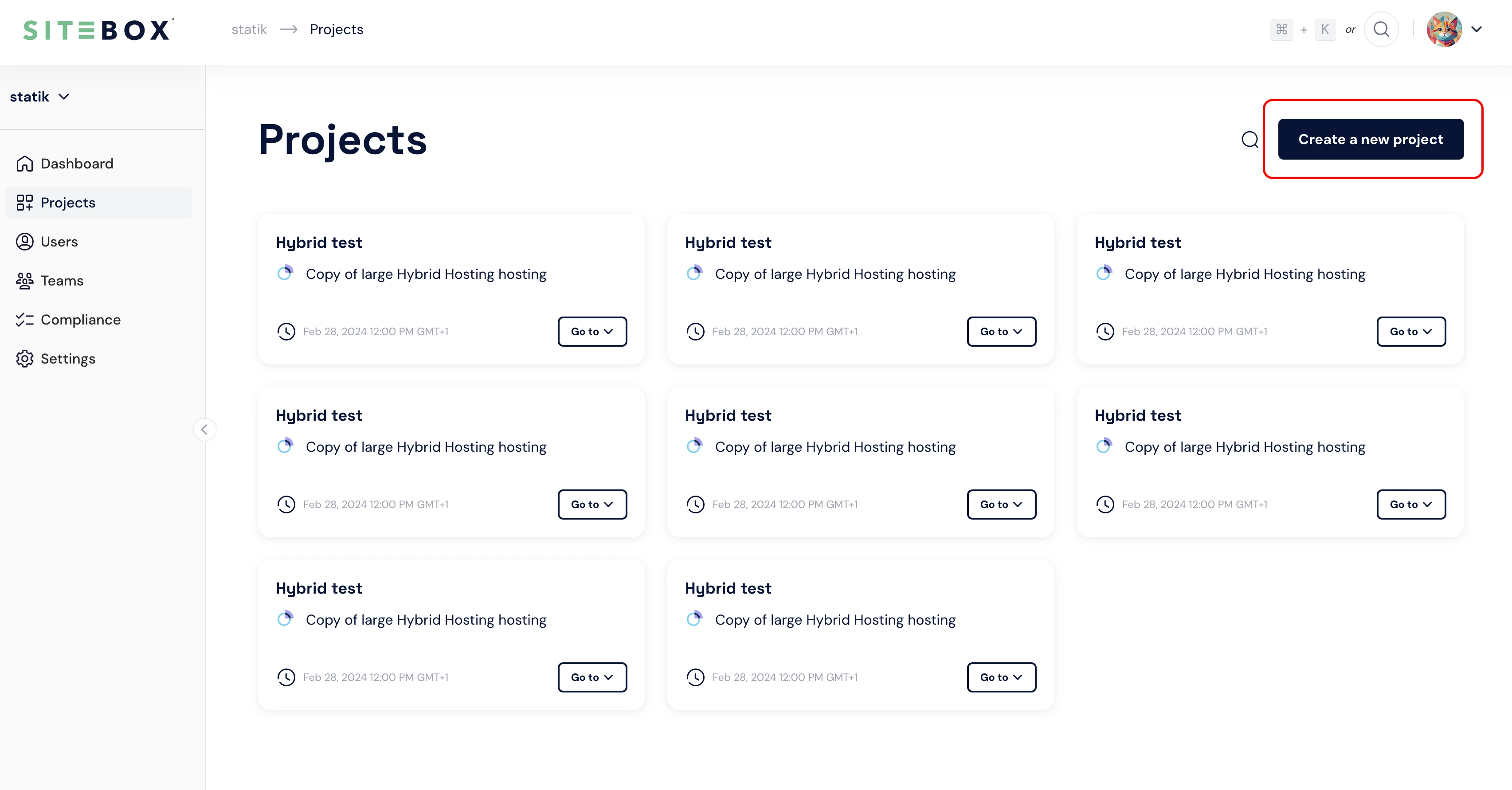 How to initialize a new project