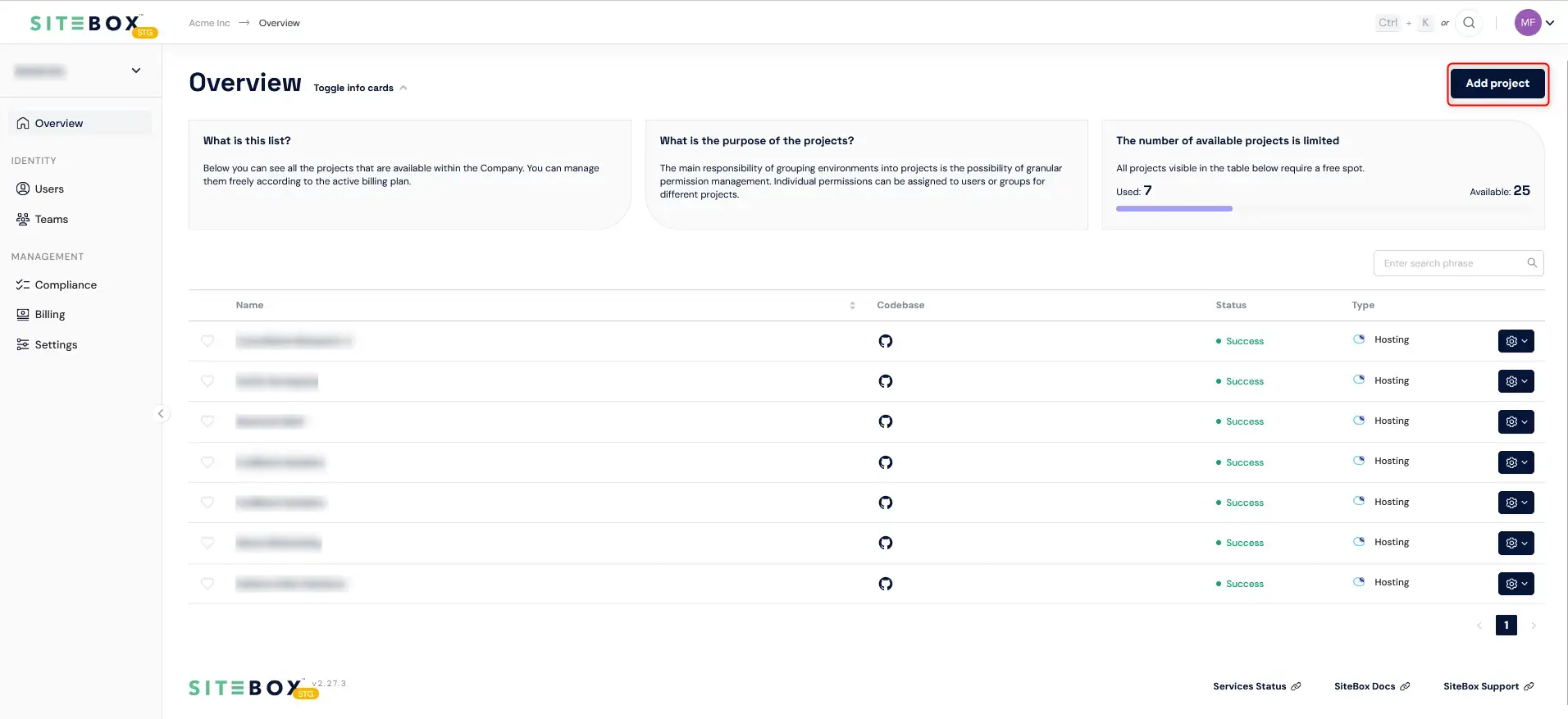 How to initialize a new project